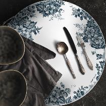 Set de Table Terre de Fer - Marie Louise - Bleu Vintage